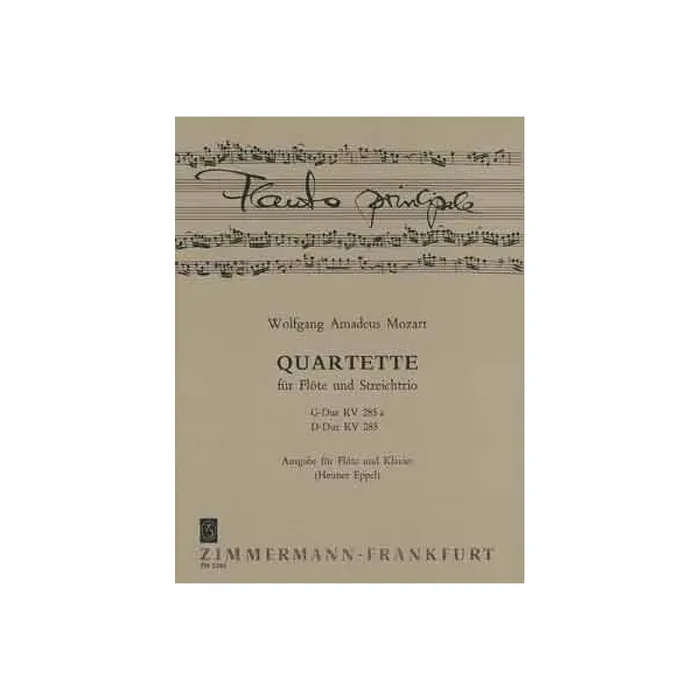Quartette G-Dur KV285a und D-Dur KV285