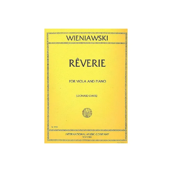 Rêverie for viola and piano