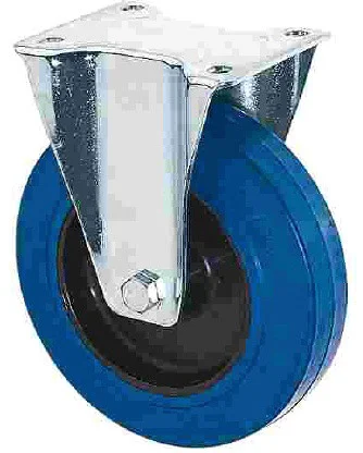 Riggatec Bockrolle 160mm BLUE WHEEL MKI