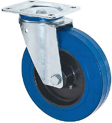 Riggatec Lenkrolle 125mm BLUE WHEEL MKI