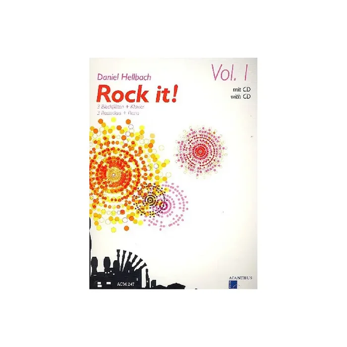 Rock it Band 1 (+CD) für 3 Blockflöten