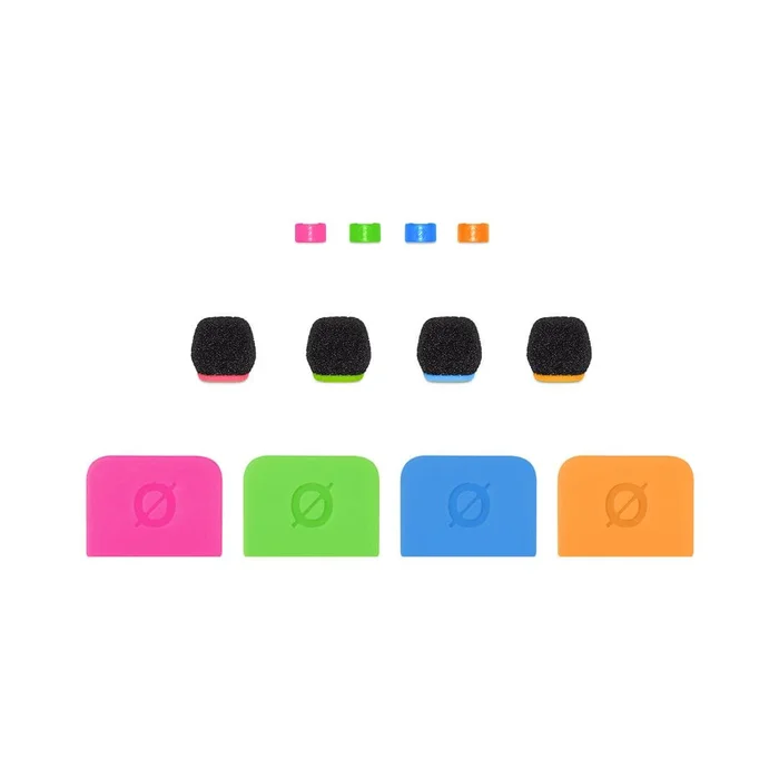 Rode COLORS 3, vierfarbiges Identifikatios-Set für Wireless GO, Wireless GO II (Single) und Lavalier II