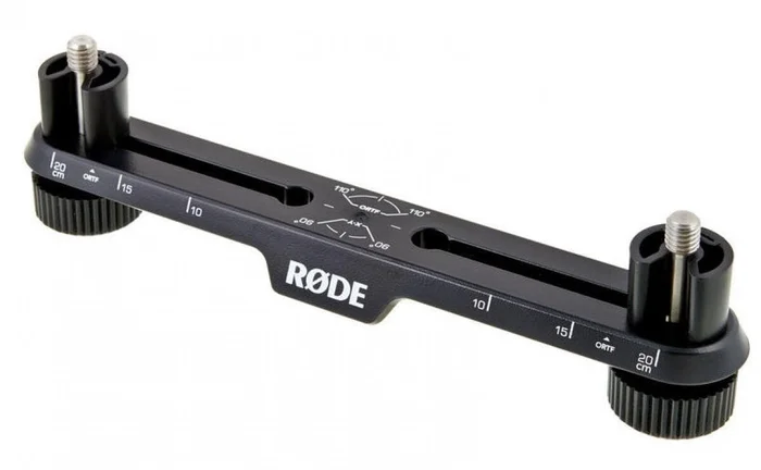 Rode Stereobar SB20, Stereoschiene (20cm) für XY, ORTF und Klein-AB