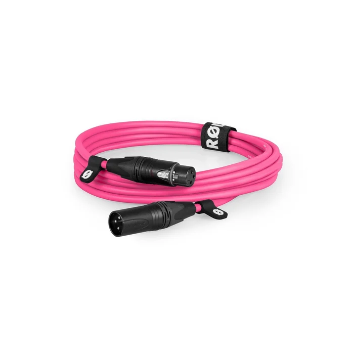 RODE XLR3M-P Canare Kabel 3m pink