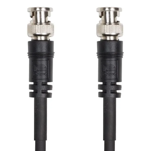 ROLAND RCC-100-SDI – SDI Videokabel mit hochwertigen BNC-Anschlüssen (unterstützt FULL-HD / BNC / BNC / 75 Ohm Impedanz / 30,00m) – in schwarz