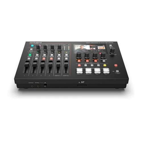 Roland SR-20HD, Direct Streaming AV-Mixer mit LCD-Bildschirm – in schwarz