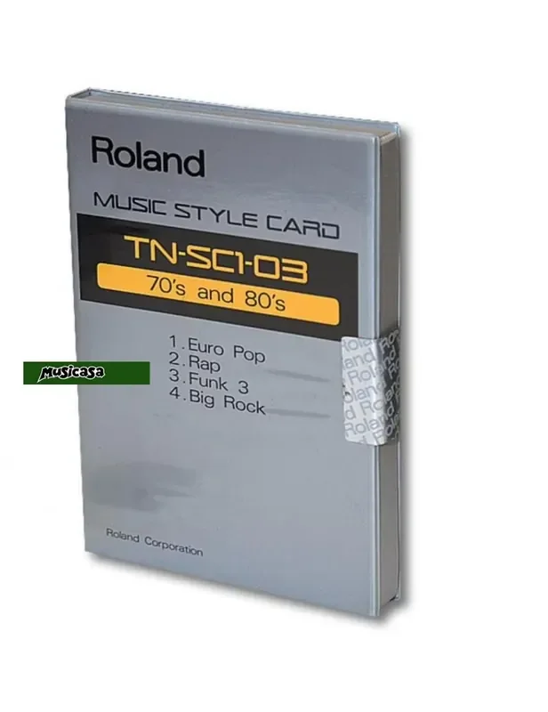 Roland TN-SC1-03 Music Style Card 70‘s & 80‘s