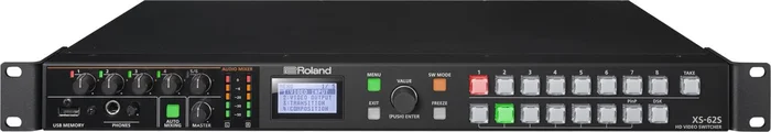 ROLAND XS-62S – Kompakter 1U Rack Matrix Switcher mit PTZ-Kamerasteuerung