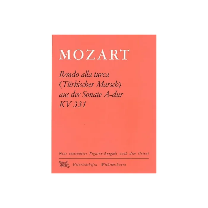 Rondo alla turca für Klavier