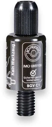 SAFETEX Drahtseilhalter mit Gewinde, Typ 60, BLACKLINE