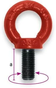 SAFETEX Ringschraube M14 hochfest vergütet – 360° drehbar