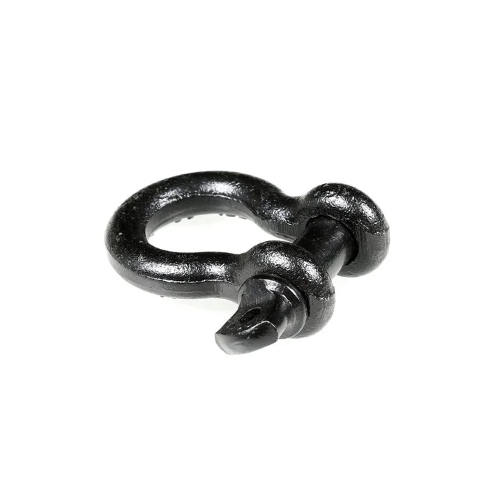 SAFETEX Schäkel hochfest 2,0t, geschweift mit Schraubbolzen BLACKLINE