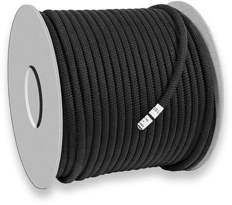 SAFETEX Statikseil 10,5 mm, 60 m Rolle aus Polyamid EN 1891, Blackline