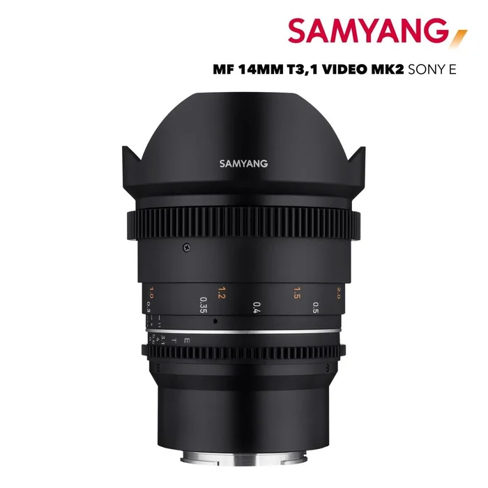 Samyang MF 14mm T3,1 VDSLR MK2 Sony E