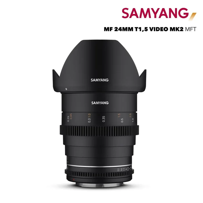 Samyang MF 24mm T1,5 VDSLR MK2 MFT