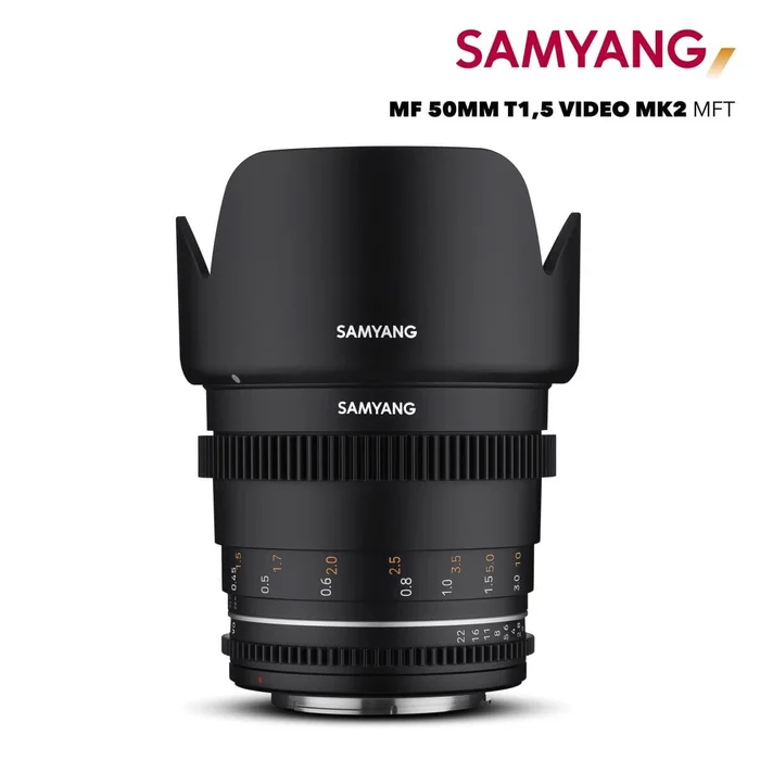 Samyang MF 50mm T1,5 VDSLR MK2 MFT