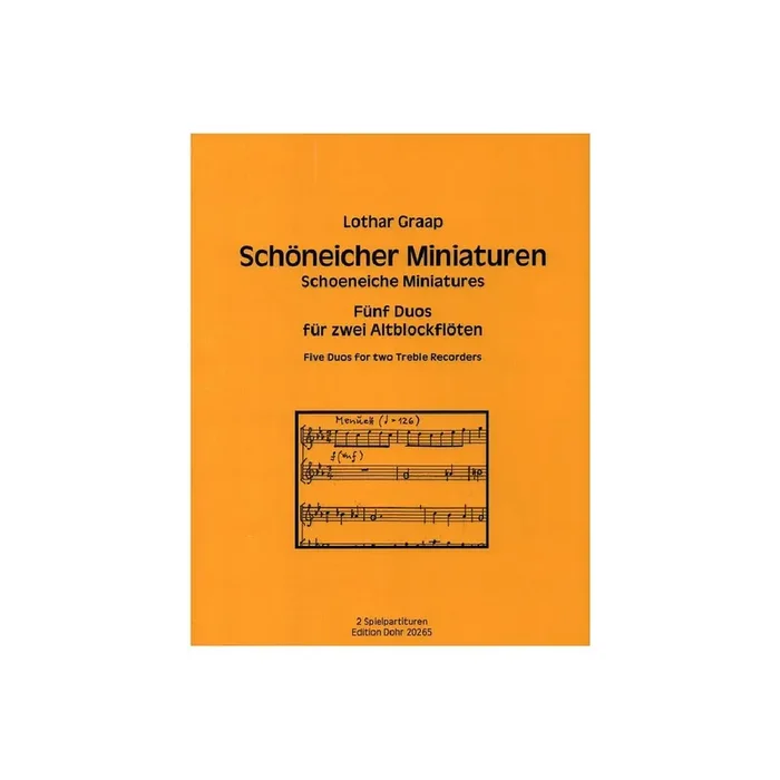 Schöneicher Miniaturen – 5 Duos