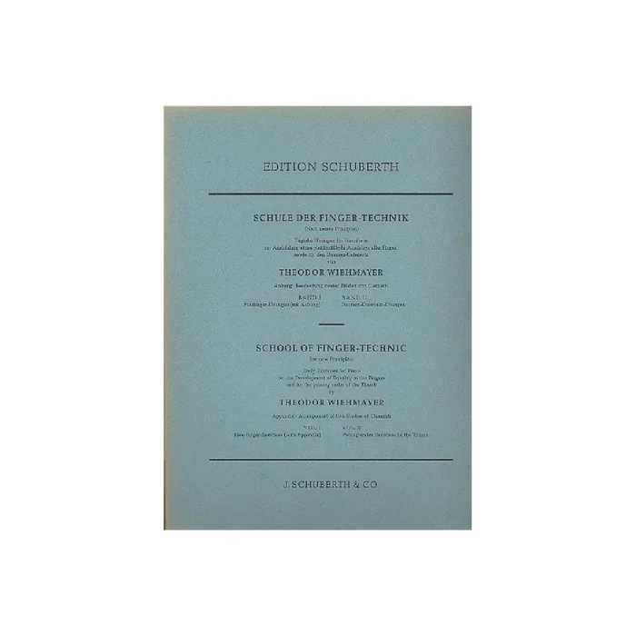 Schule der Fingertechnik Band 1