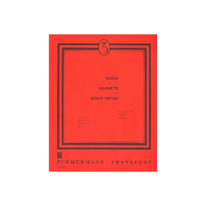 Schule für Klarinette Band 1
