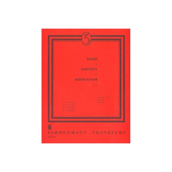 Schule für Klarinette op.79