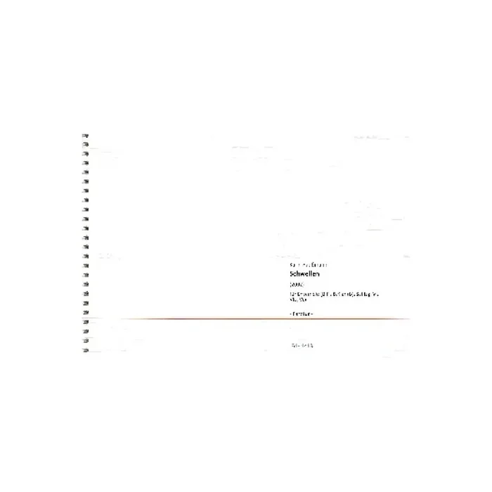 Schwellen für Bassflöte,