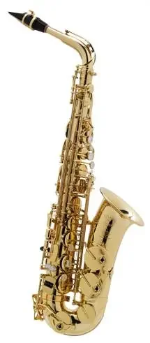 Selmer Alt Saxophon SeleS Axos + gratis K&M Instrumentenständer