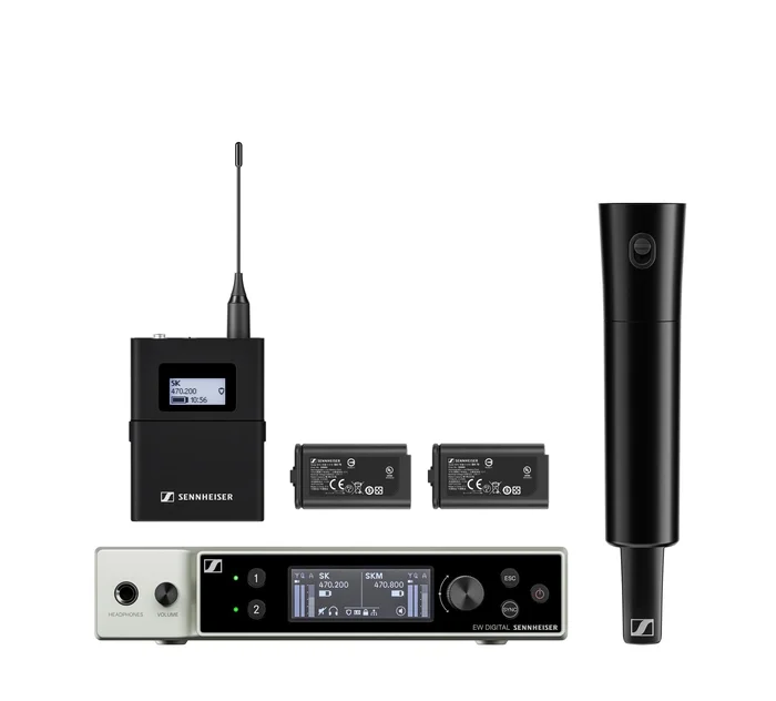Sennheiser EW-DX SK / SKM-S BASE SET (S1-10), Frequenzbereich 606.2 – 693.8 MHz