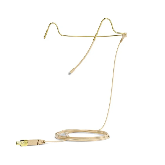 Sennheiser HS 2 BE 3-pin – Nackenbügelmikrofon, omnidirektional, MKE 2 Kapsel, beige,