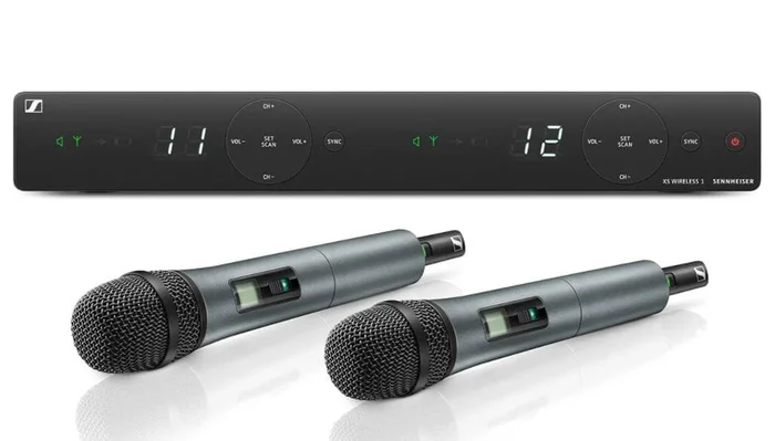 Sennheiser XSW 1-835 DUAL-BWireless Dual Vocal Set. Enthält (2) SKM 835-XSW Handtrans
