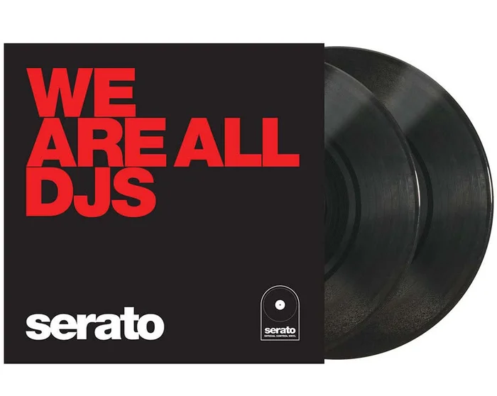 Serato Control Vinyl 2×10″ – We are all DJs