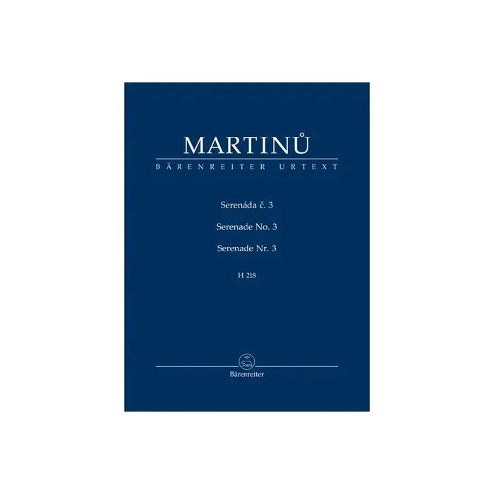 Serenade Nr.3 H218