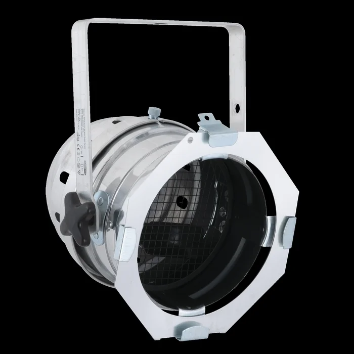 SHOWTEC Parcan 64 Short, Incl. Parsafe Kurze polierte Parkanne mit GX16D-Fassung