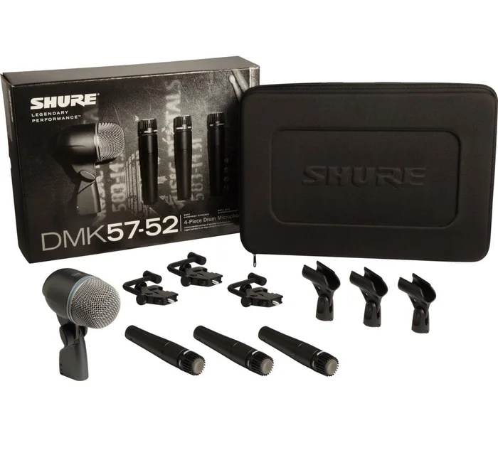 Shure DMK57-52, Drumkoffer mit 3xSM57, 3xA56D, 1xBeta52