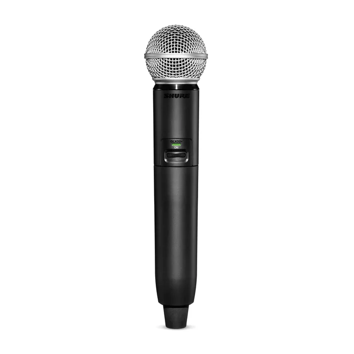 SHURE GLXD2+/SM58=-Z4, Digitaler Dualband-Handsender mit SM58® Gesangsmikrofon