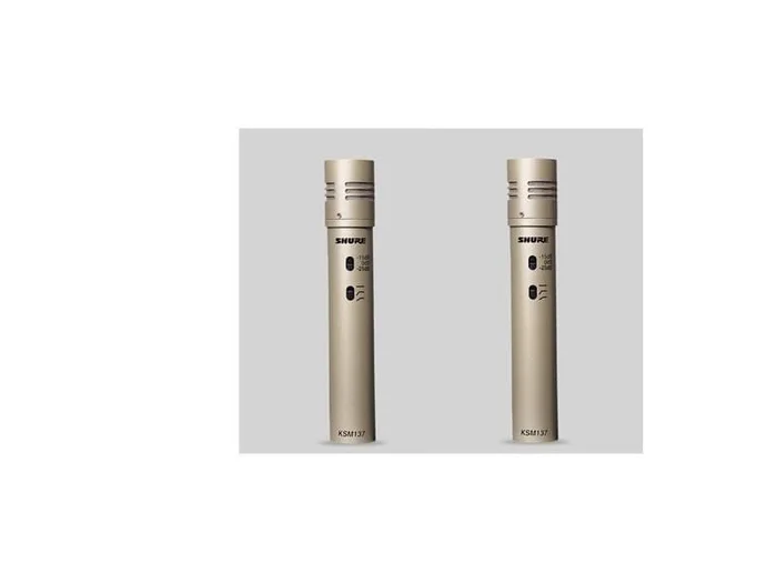 Shure KSM 137 / SL Kleinmembran Mikrofon Stereo SET