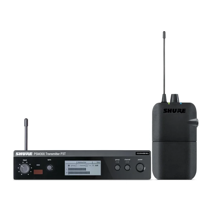 SHURE P3TR S8 PSM300 System 823 bis 832 Mhz