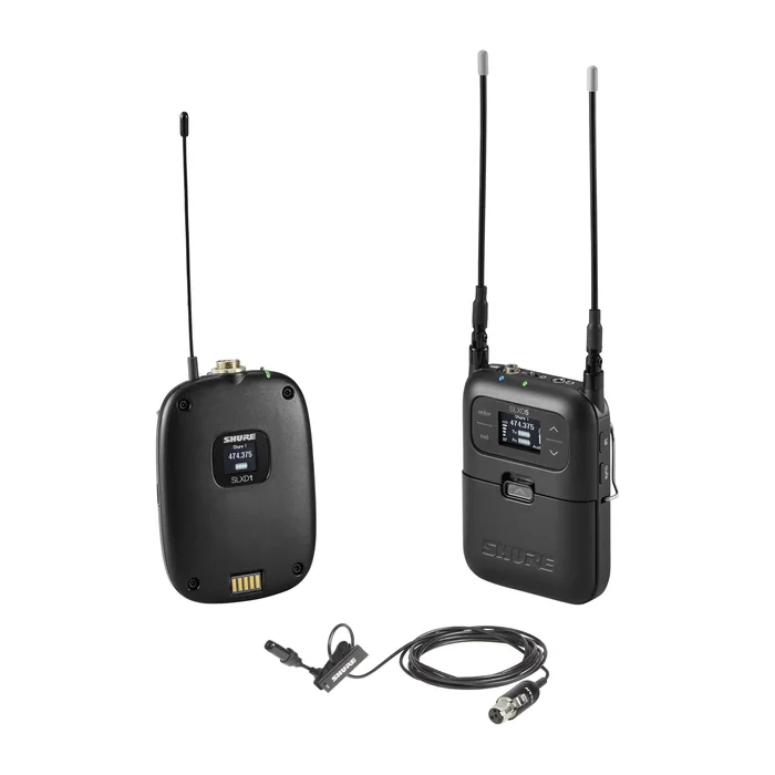 Shure SLXD15/UL4B-K59 – SLX-D Digitales portables Drahtlossystem, Frequenzbereich K59 (606-650 MHz)