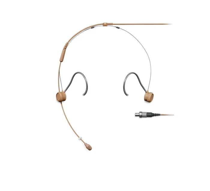 SHURE TH53 Headset, Kugelchar., LEMO-Stecker, cocoa, TH53 Headset, 1,6 mm Kabeldurchmesser