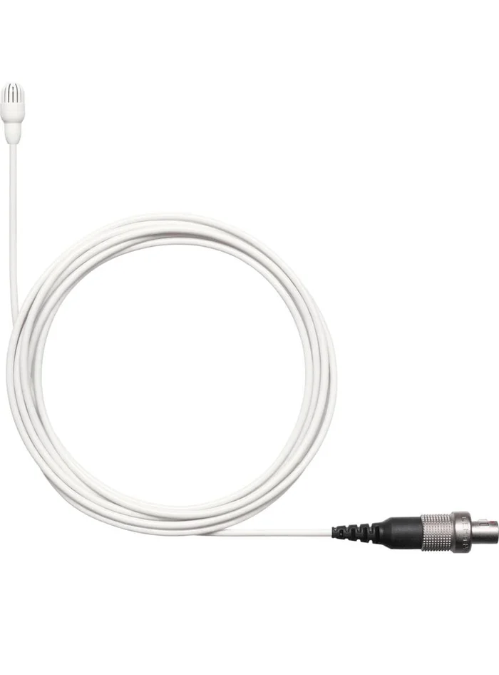 SHURE TL47 Lav, Kugelchar., LEMO-Stecker, weiss, neutr. Klang, geringe Empf., 1.6 mm Kabel, + Zub.