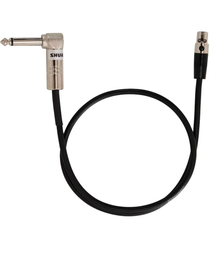 Shure WA 304, 0,75m, Instrumentenkabel TA4F auf Klinke, abgewinkelt