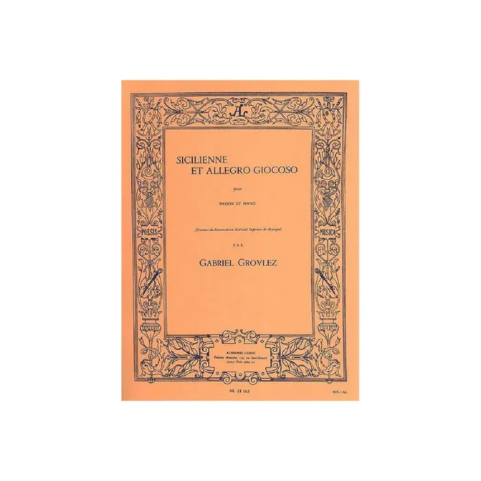 Sicilienne et allegro giocoso