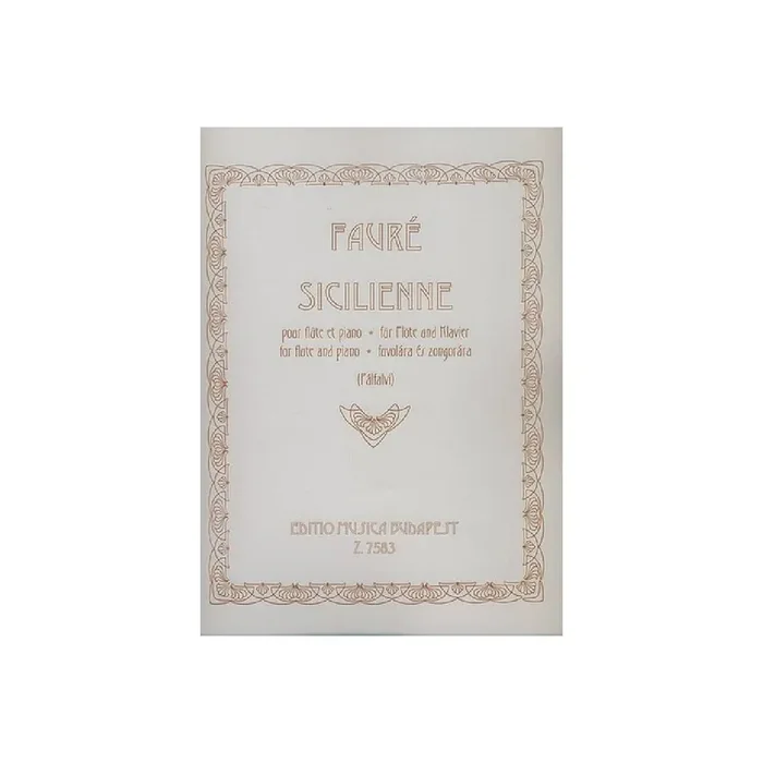 Sicilienne op.78 für