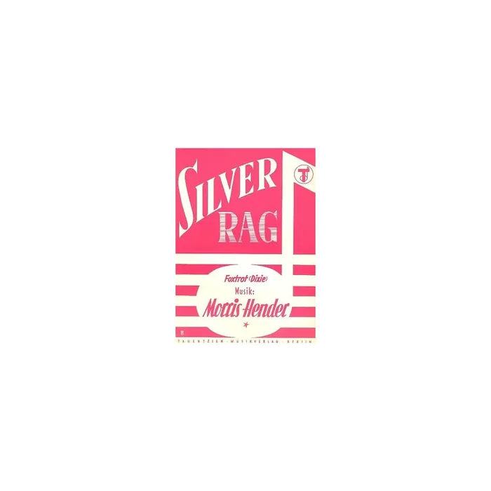 Silver Rag für Klavier