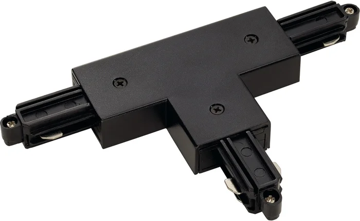 SLV T-Verbinder, Erde außen links, schwarz