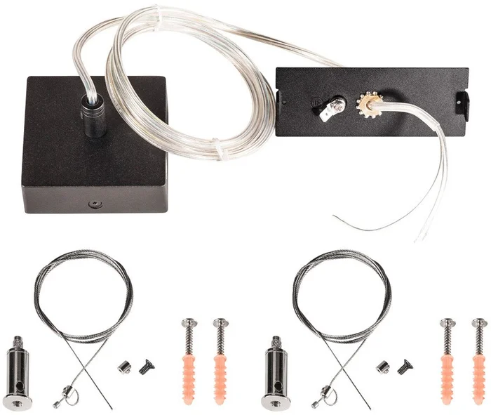 SLV TEC KALU Abhängeset, schwarz