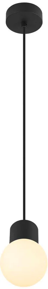 SLV VARYT, Pendelleuchte, 150cm, E14, 6W, schwarz