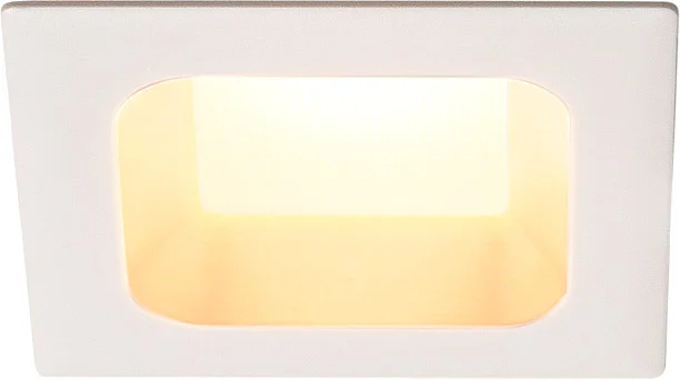 SLV VERLUX Einbauleuchte, LED, 3000K, mattweiß