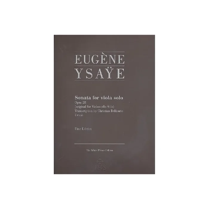 Sonata op.28 for viola