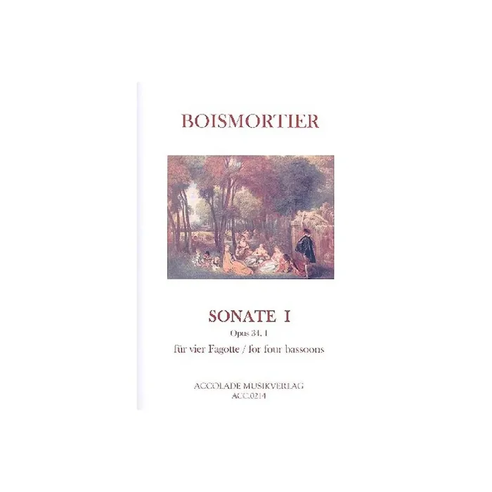 Sonate d-Moll Nr.1 op.34 für 4 Fagotte