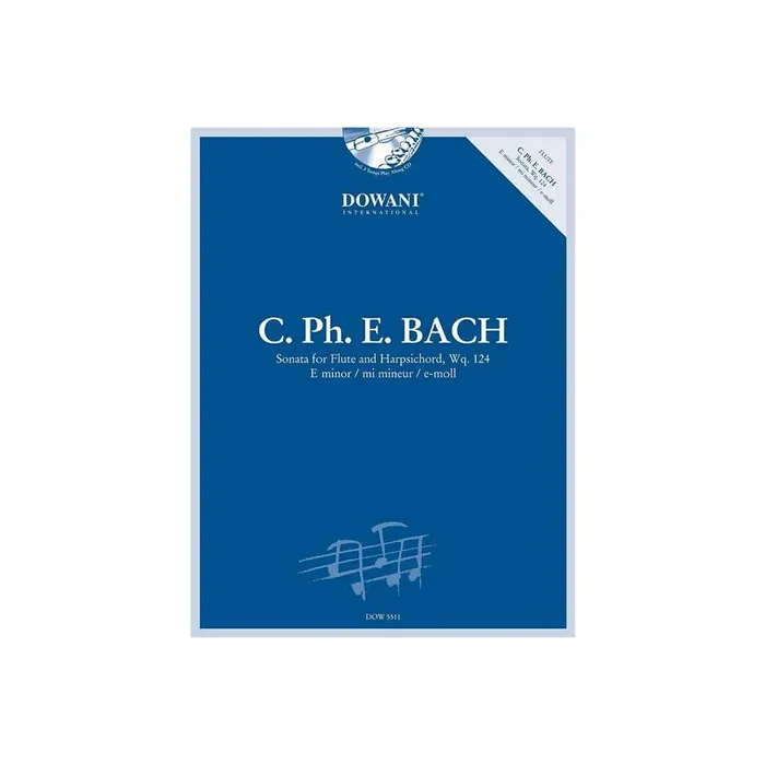 Sonate e-Moll Wq124 (+CD)